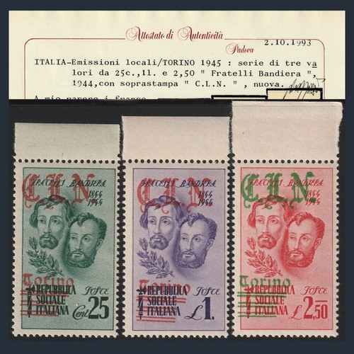 1945 emissioni cln torino - 1945,