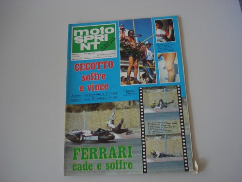 Motosprint 1979 prova - motosprint,