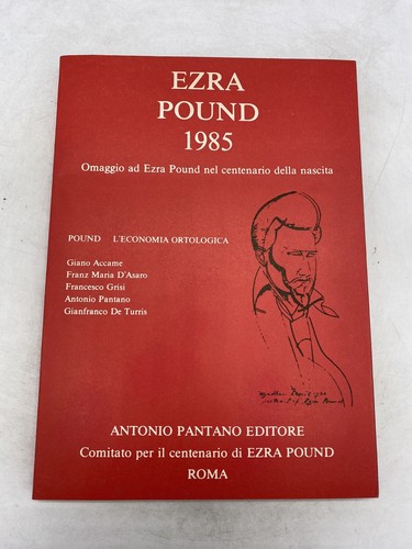 Ezra pound 1985 omaggio - pound, ad