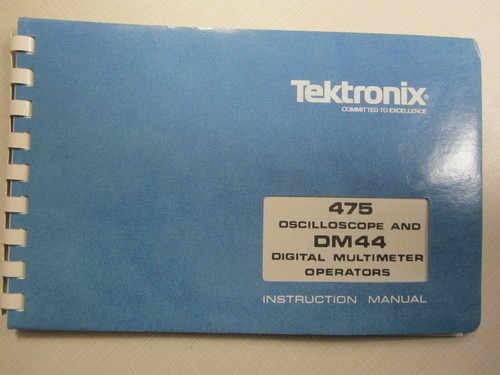 Tektronix 475 oscilloscopio - tektronix, e