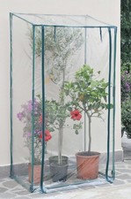 Serra Buganvillea Verdemax 100x70x190 cm Serra da terrazzo in acciaio Telo UV