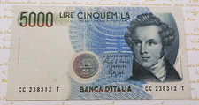 5000 LIRE BELLINI DECRETO 1992