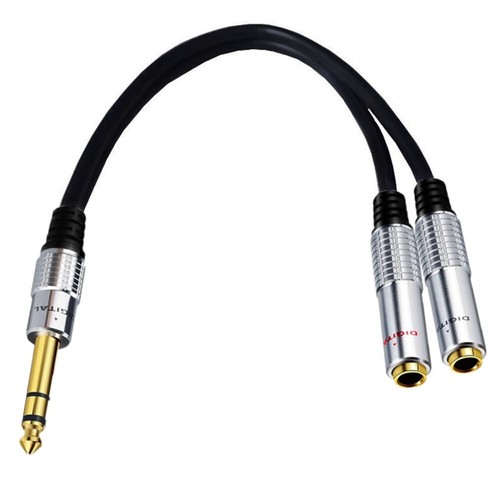 Cavo sdoppiatore trs - sdoppiatore, 1/4"