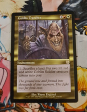 MTG Trincee Goblin Eng Nm Card