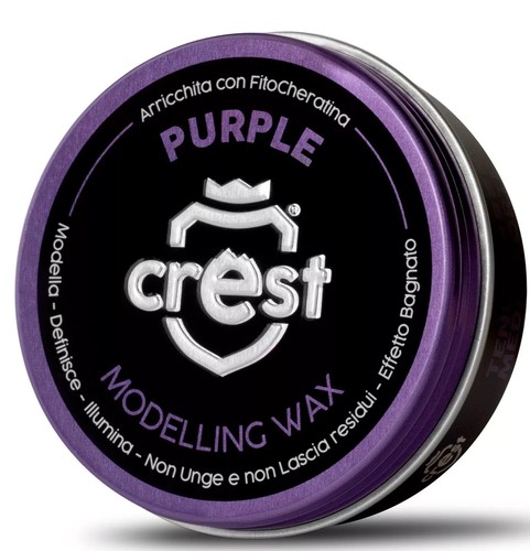 Italian crest purple - crest,