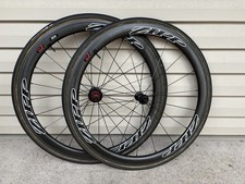 Zipp 303 Firecrest Bici da Strada Cerchio Freno Carbonio TUBOLARE Ruote con Pneumatici. 11spd