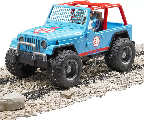Jeep cross country race - race, blu