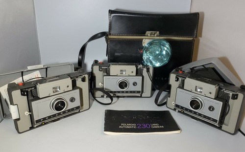 Lotto polaroid land camera - 3,