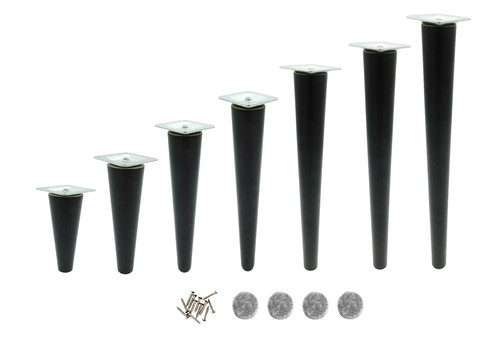 Piedini per mobili legno - 4x,