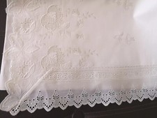 Parure Matrimoniale  Letto Bianco    240x280 Mai Usato