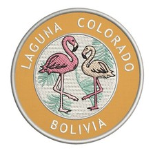 Toppa Due Fenicotteri Laguna