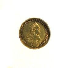 Moneta Oro Impero Russo 1