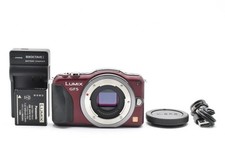 Panasonic Lumix DMC-GF5 12,1 megapixel fotocamera digitale mirrorless corpo rosso/marrone