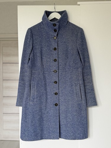Cappotto donna blu misto - , lana