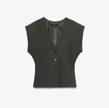 Gilet strutturato ZARA taglia
