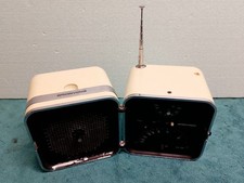 Radio BRIONVEGA CUBO TS-502 bianco ghiaccio. Per parti di ricambio.