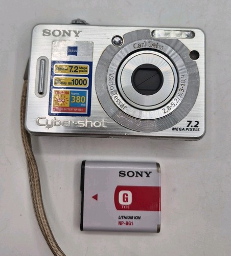 Sony cyber shot dsc - sony, 7.2mp