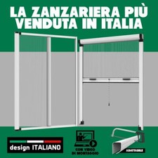 Zanzariera a rullo riducibile per finestre portefinestre zanzariere fai da te