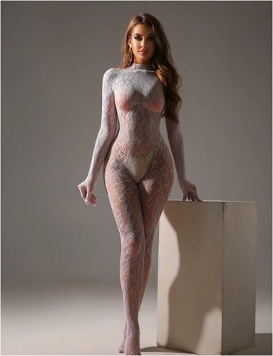 Bodystocking catsuit manica - catsuit,