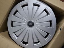 4 Cerchi in Lega 16 Audi 5x112 7J Et35 A4/Avant Originale + 4 Copricerchi 