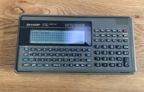Sharp pocket computer g820 - pocket, pc-g820