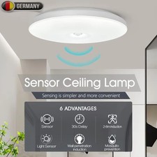 Plafoniera LED con sensore di