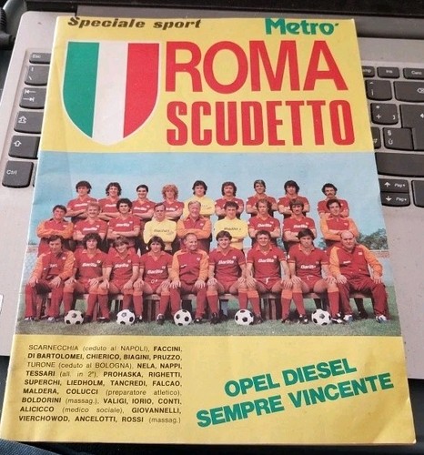 Roma scudetto opuscolo - roma,