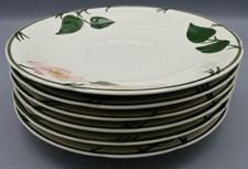 VILLEROY BOCH WILDROSE 6x PIATTO PIATTINO grande PITTURA A MANO