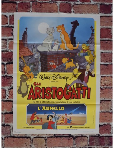 Manifesto gli aristogatti - manifesto,