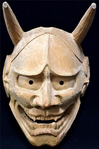 Legno maschera tradizionale - legno!,
