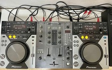 Pioneer DJ CDJ-400 coppia e