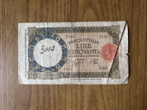 Regno italia 50 lire - 50,