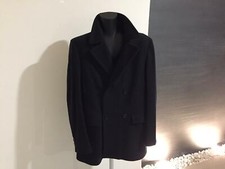 ZARA - CAPPOTTO DOPPIOPETTO PANNO BLU TG.48