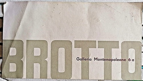 1962 invito mostra - invito, angelo
