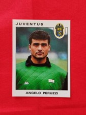 FIGURINA NUOVA STICKER CALCIATORI PANINI 1991-92 #186. Angelo Peruzzi (Juventus)