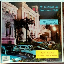9° FESTIVAL DI SANREMO '59 LP
