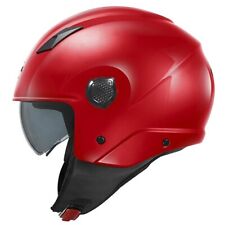 CASCO KAPPA KV58 JET SEMI INTEGRALE ROSSO LUCIDO OCCHIALE VISIERINO PARASOLE