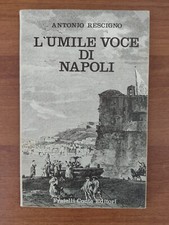Libro L'UMILE VOCE DI NAPOLI Antonio Rescigno Fratelli Conte Editore Proverbi