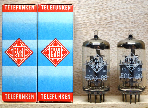 Coppia telefunken ecc88 - telefunken,