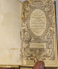 Commentarii de Bello Gallico di Giulio Cesare.1574