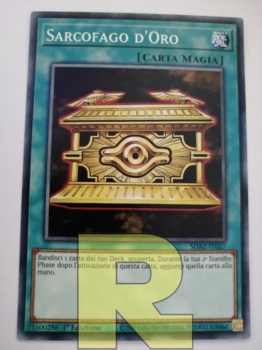 Sarcofago oro gold - d'oro,