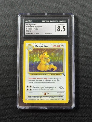 Dragonite fossil holo - fossil,