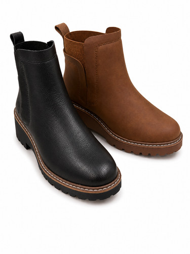 Stivaletti chelsea donna suola - stivaletti,
