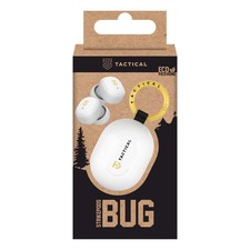 Tactical Auricolare Bluetooth A26 Bug White Per Vodafone Smart Ultra 7 Zte Axon