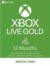 Abbonamento Xbox Live 12 mesi