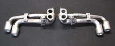 FERRARI 430 F430 COUPE SPIDER EXHAUST TAIL PIPE SET  MATTE TERMINALI SCARICO