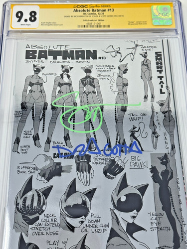 Absolute batman cgc 9 8 - absolute, 9.8