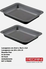 set 2 TEGLIE PEDRINI LASAGNERA