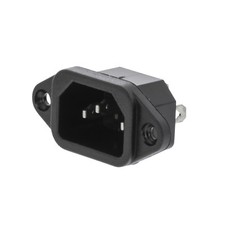 spina tripolare da pannello con viti vde iec c14 connettore maschio tripolare