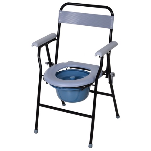 Sedia pieghevole con vaso - sedia,